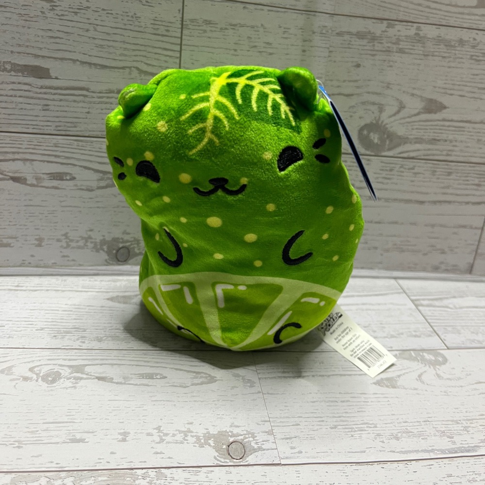 Cats vs‎ Pickles Chonks Limerick Green Lime Plush New With Tags